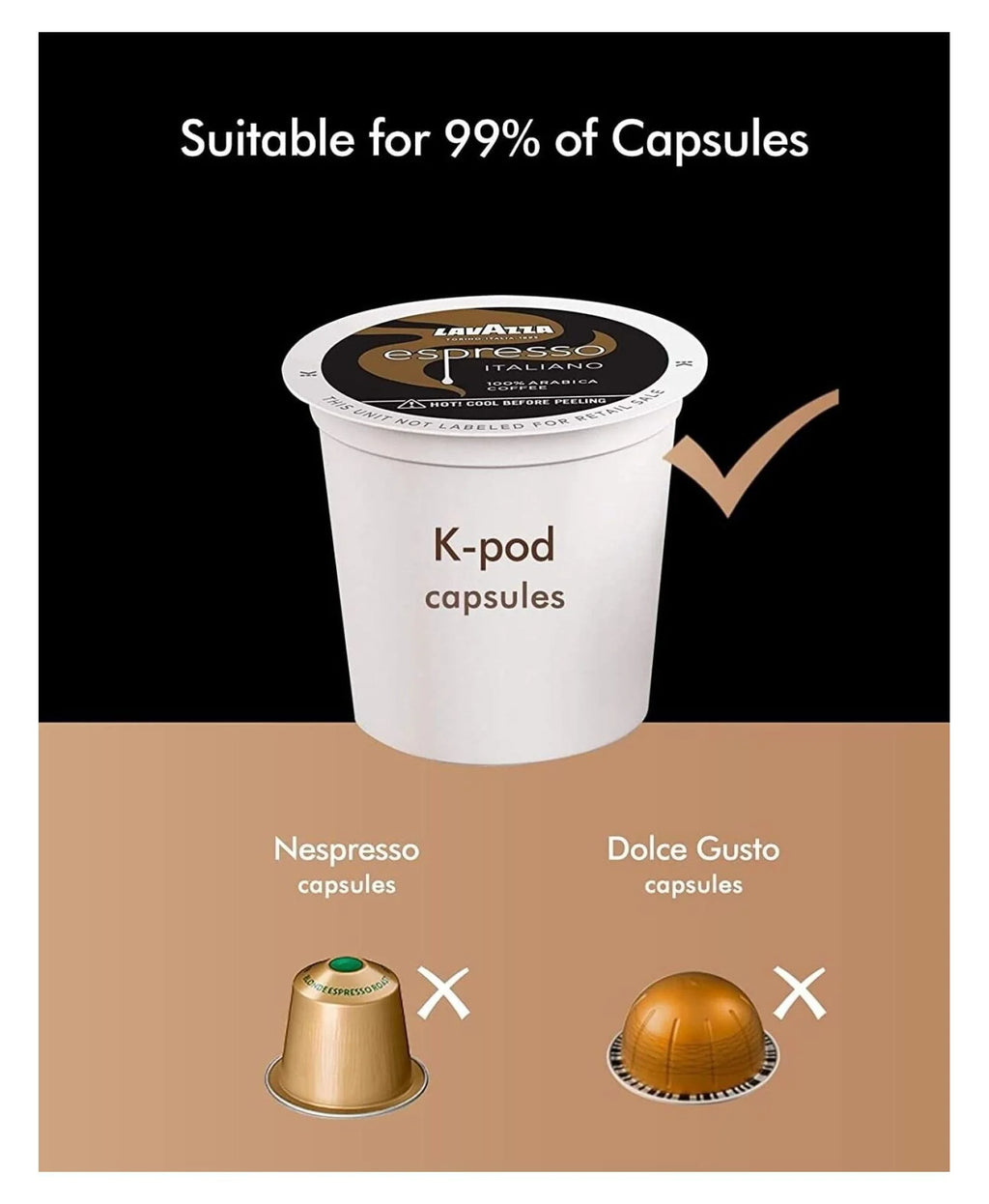 Single Serve 3 in 1 Pod Coffee Maker I339