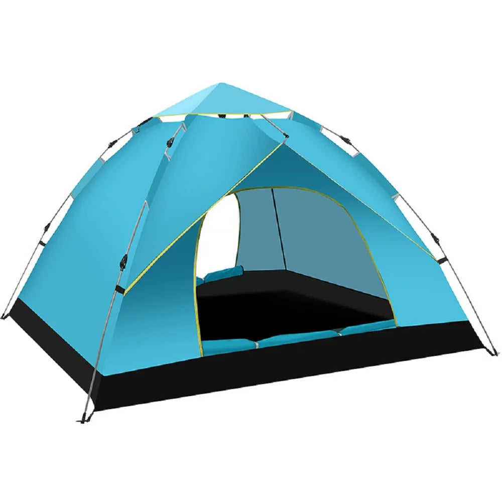 3 Person Waterproof Windproof Pop Up Camping Tent P1451