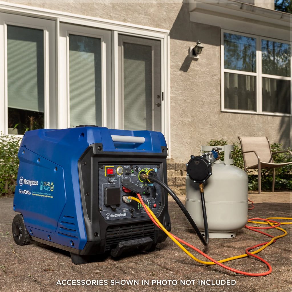 5000 Watt Dual Fuel Portable Inverter Generator V310