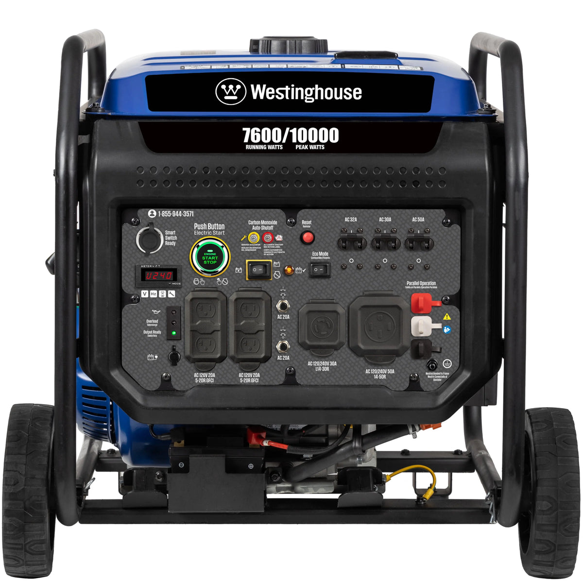 10,000 Peak Watt Portable Inverter Generator L6104