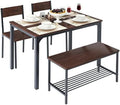 4 Person Dining Table Set with 2 Chairs and 1 Bench G5572