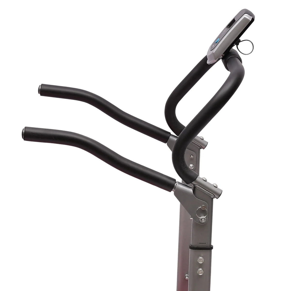 Folding Treadmill with Handrail Pink J9400