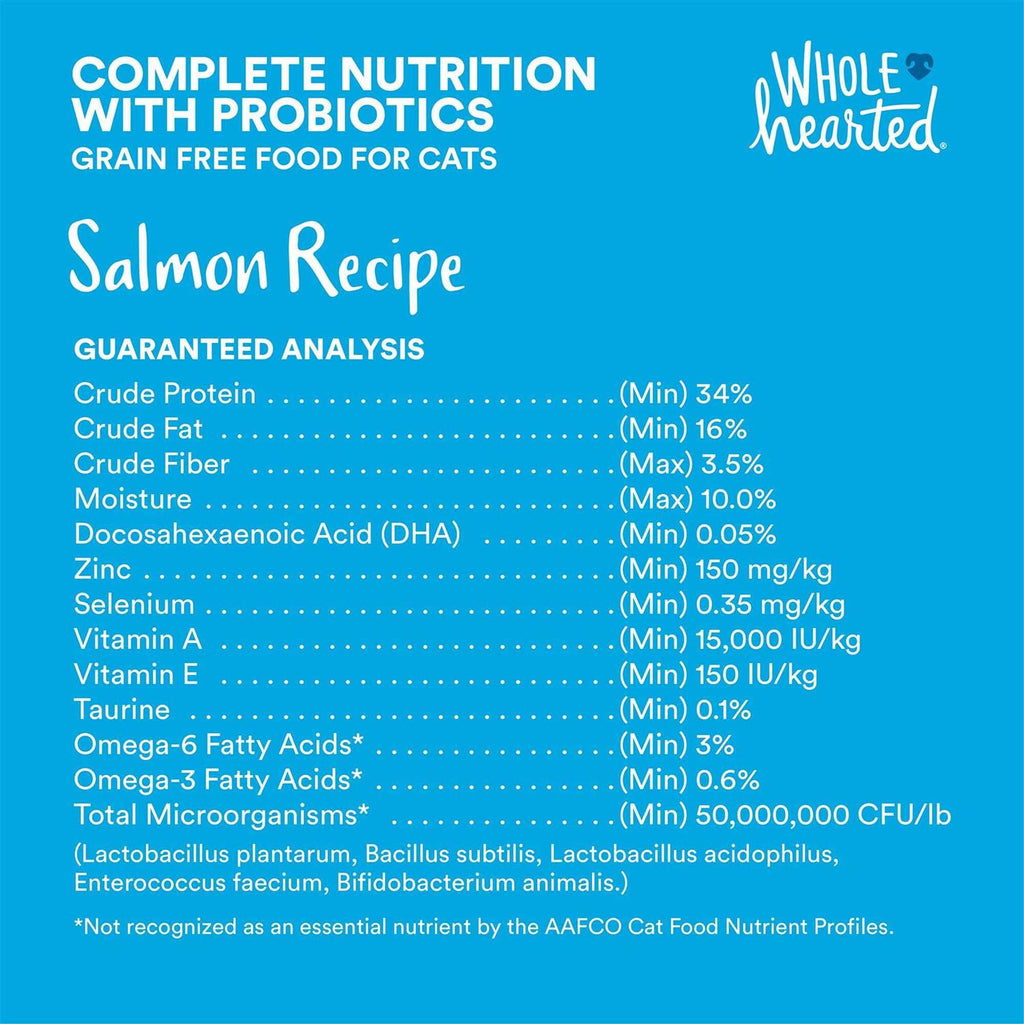 Grain Free Salmon Recipe Dry Kitten Food F24728