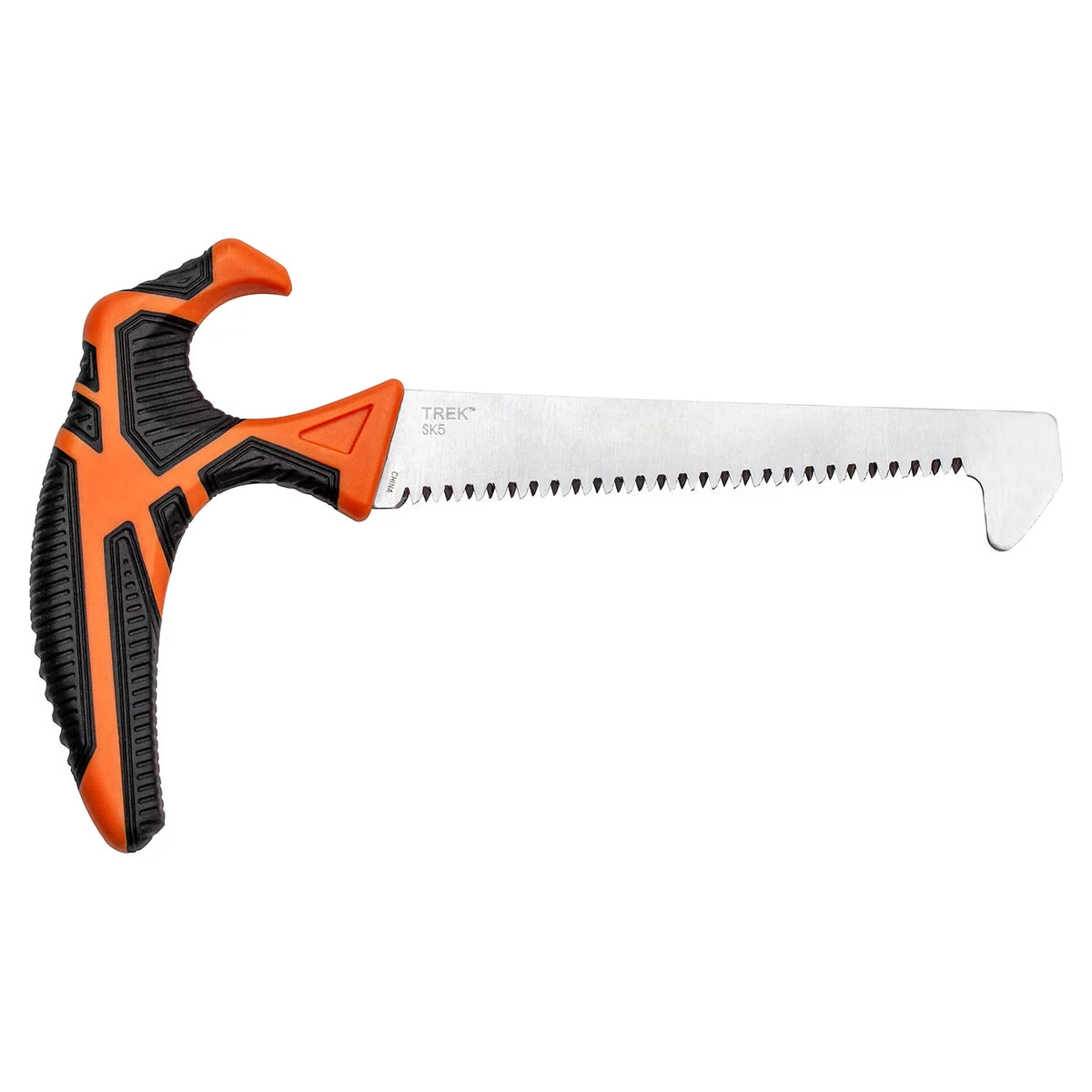 5" Carbon Steel Blade Orange/Black Handle Game Clean Saw D3640