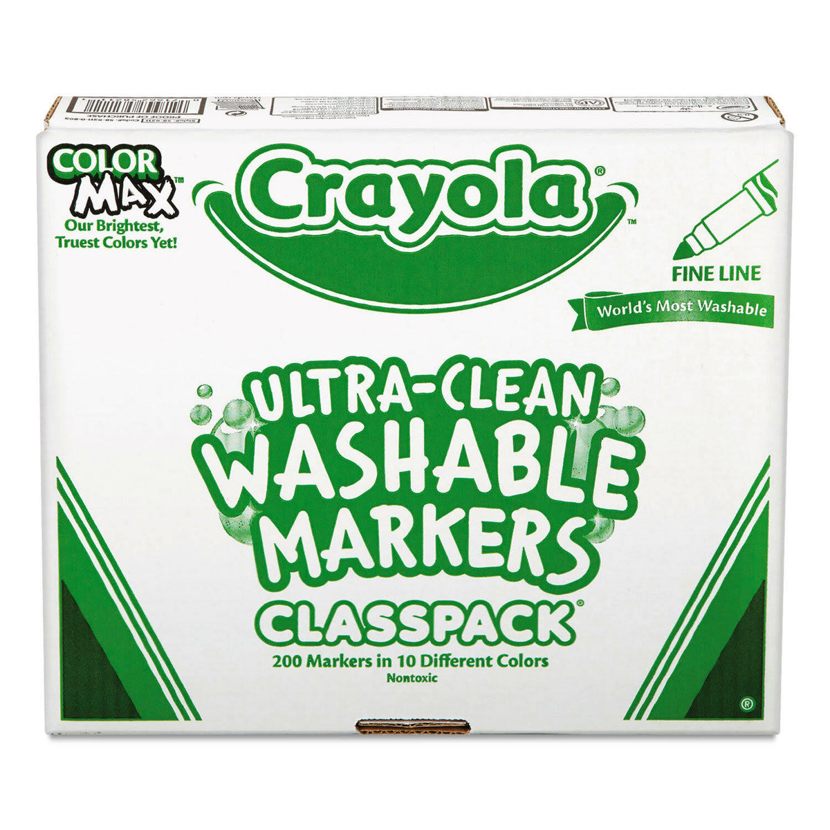 Washable Fine Line Markers Classpack V3219