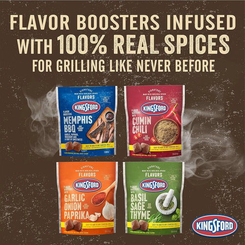 2 lb BBQ and Hickory Wood Flavor Boosters with Garlic, Paprika, Rosemary D97168
