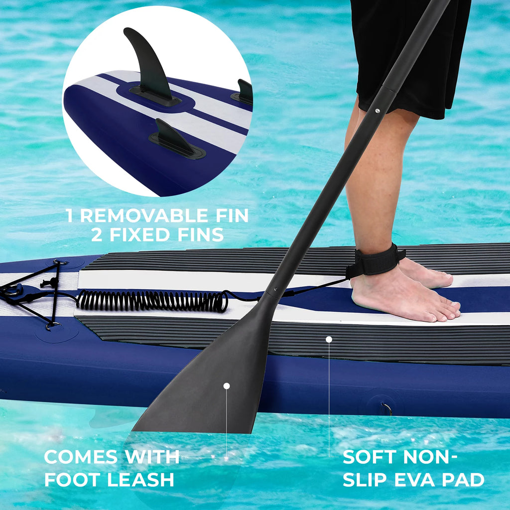 11' Inflatable Stand up Paddle Board with SUP Accessories W700387