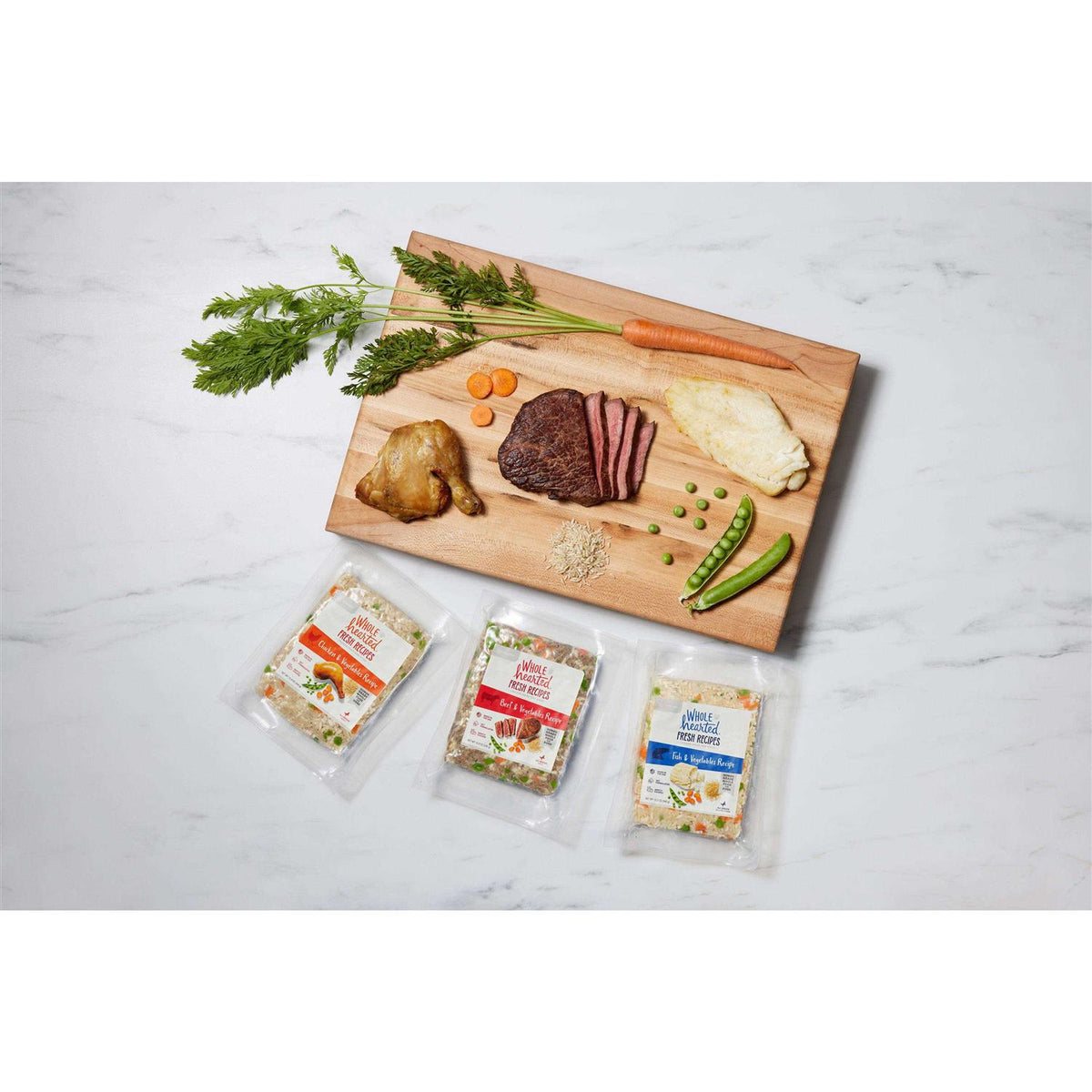 Fish & Vegetables Frozen Dog Food Z162346