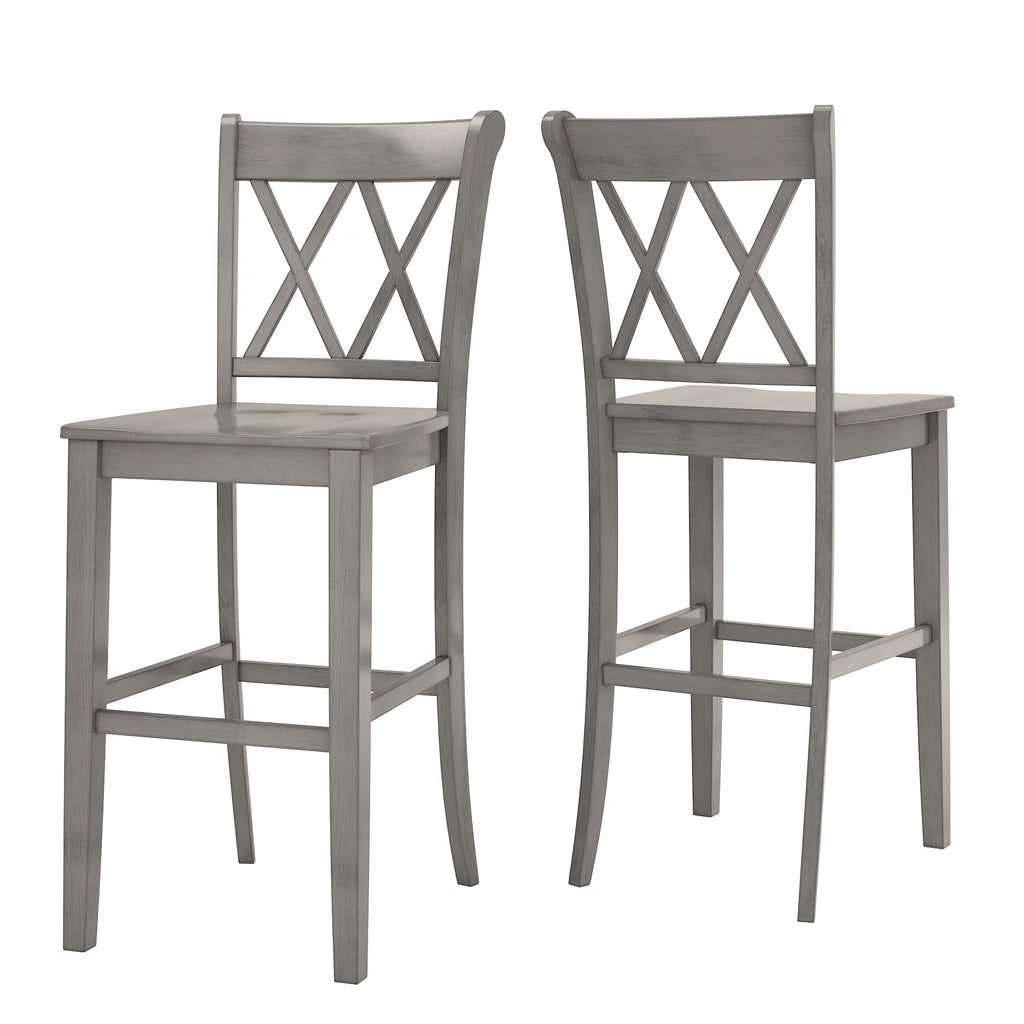 Vintage 29 in. Bar Stool Set of 2 P7291