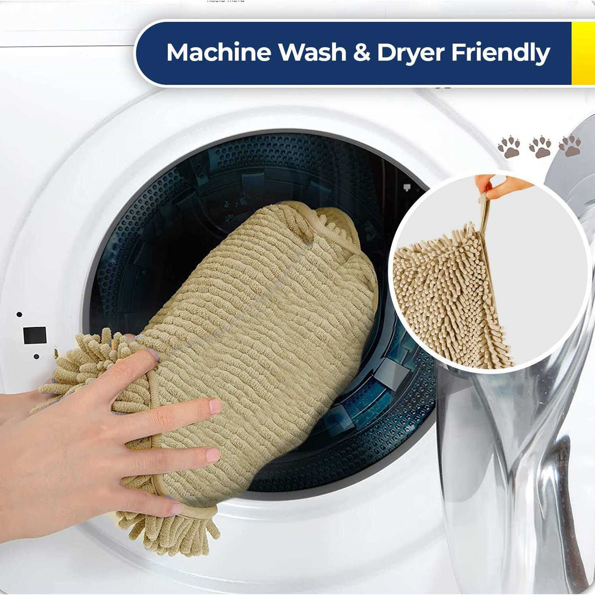 Highly Absorbent Microfiber Washable Dog Towel P44621