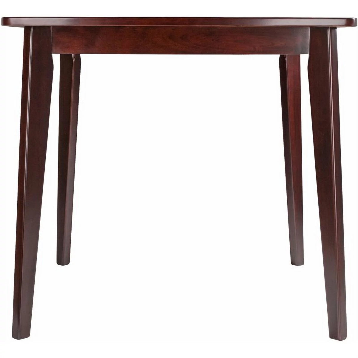 34" Square Solid Wood Dining Table in Walnut B840