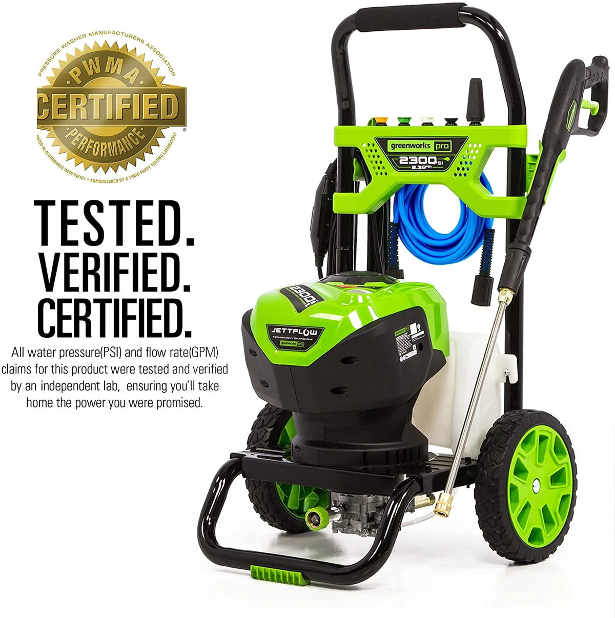 2300-PSI 14 Amp 2.3-GPM Brushless Pressure Washer R27617