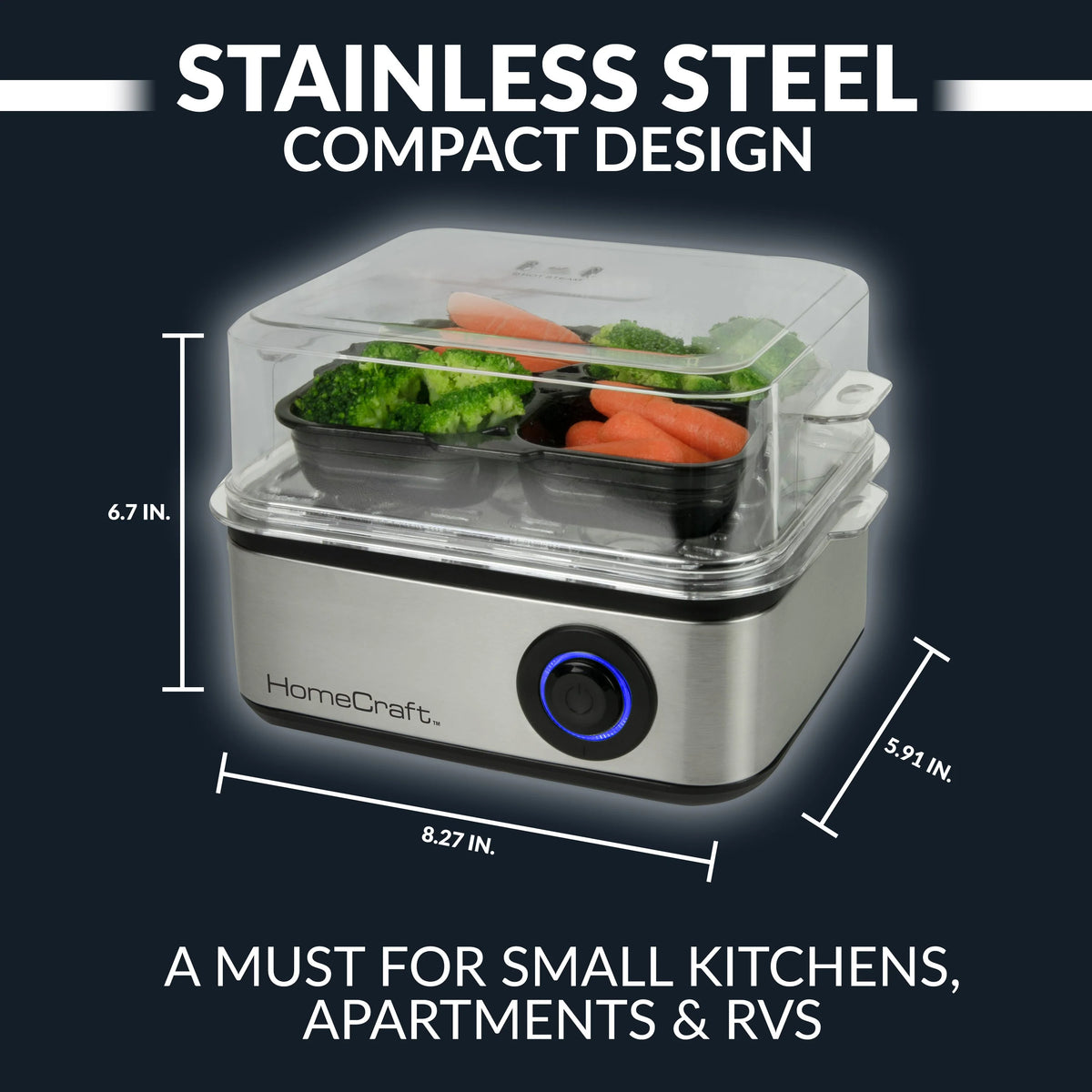 8-Egg Cooker with Buzzer M3812