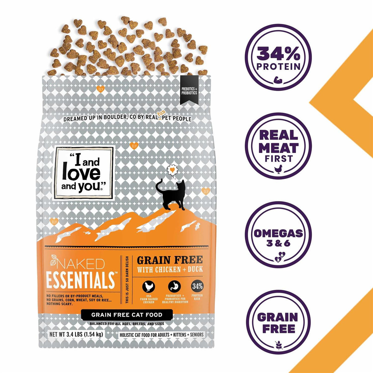 Chicken & Duck Cat Food F765