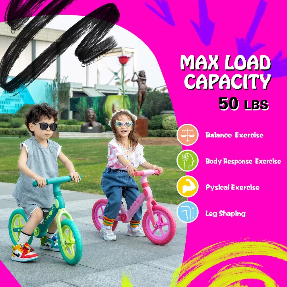 Blue No Pedal Kids Balance Bike C8207