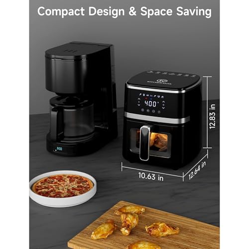 5.28 Quart Stainless Steel Digital Air Fryer Oven P880