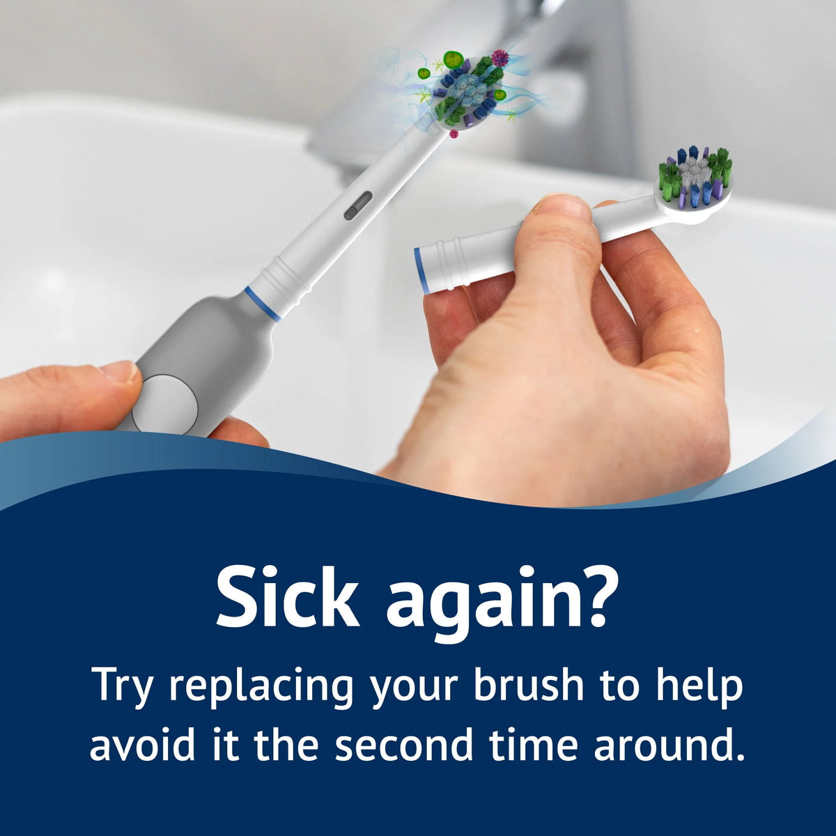 Battery Powered Extra Soft Bristles Kids Toothbrush I18689