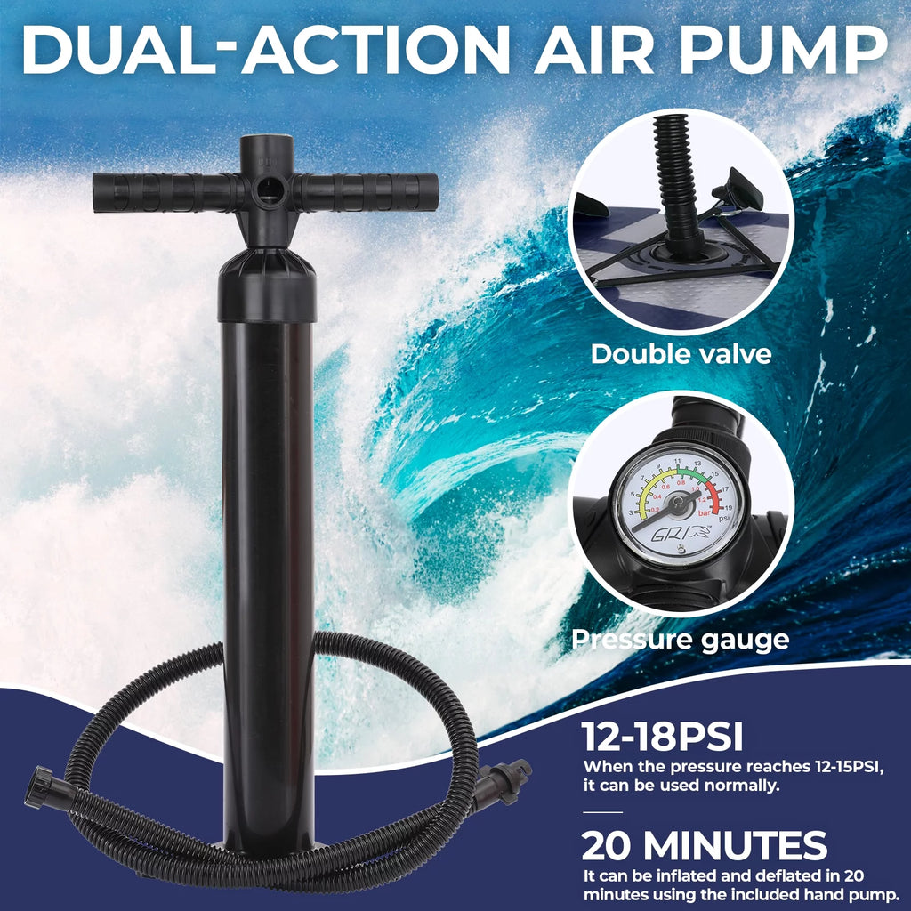 11' Inflatable Stand up Paddle Board with SUP Accessories W700387