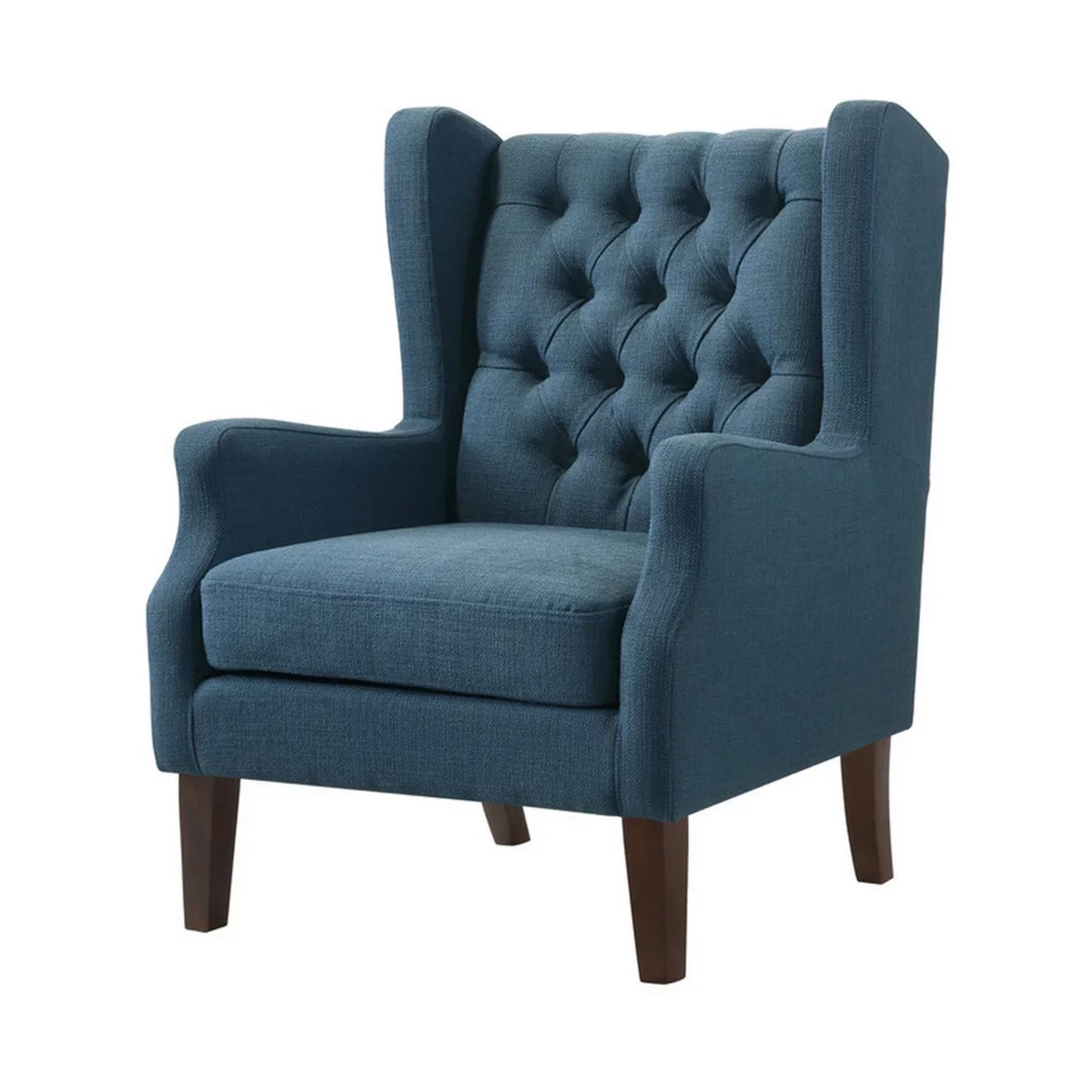 Blue Fabric Accent Chair G1114