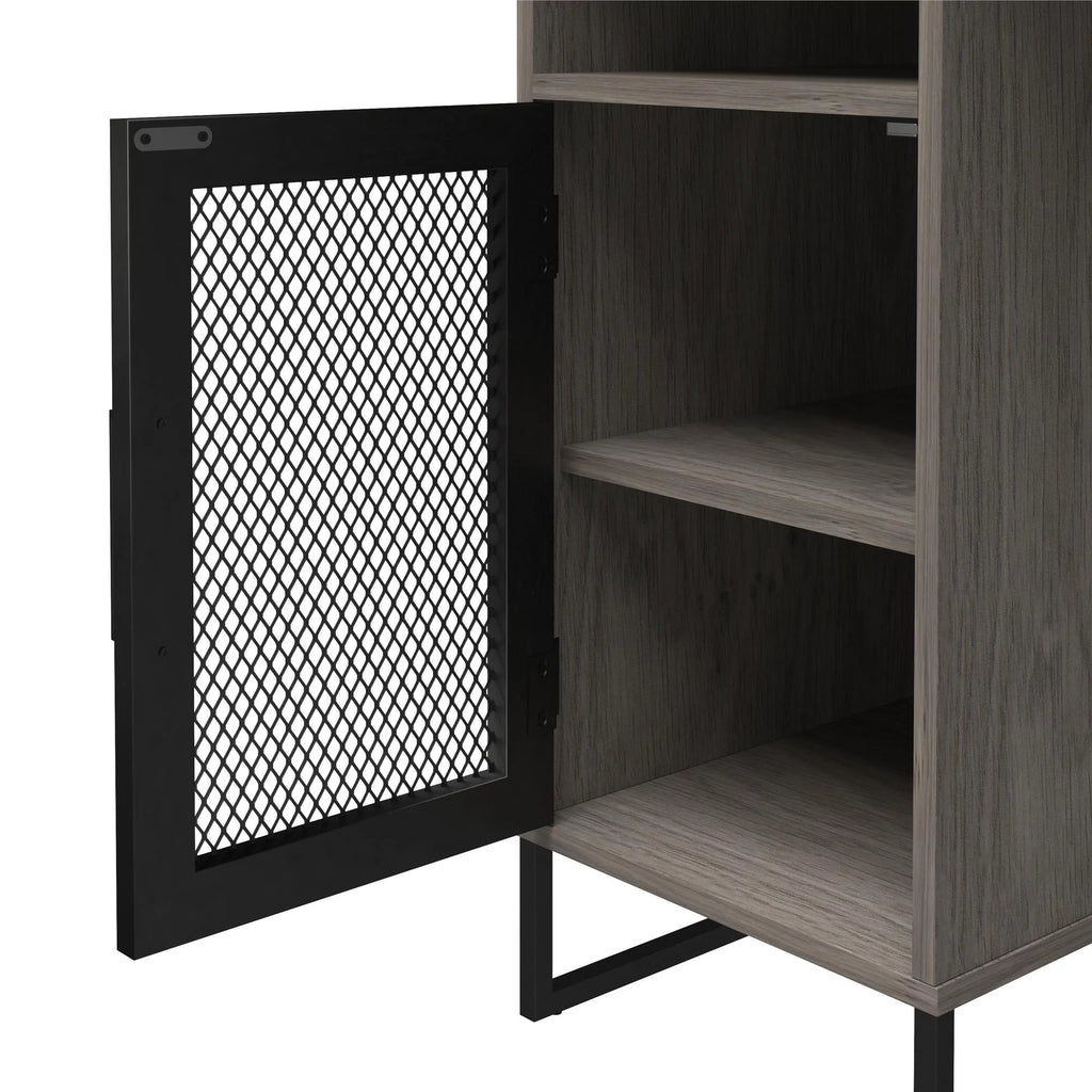 Gray Oak Computer Desk Z6886