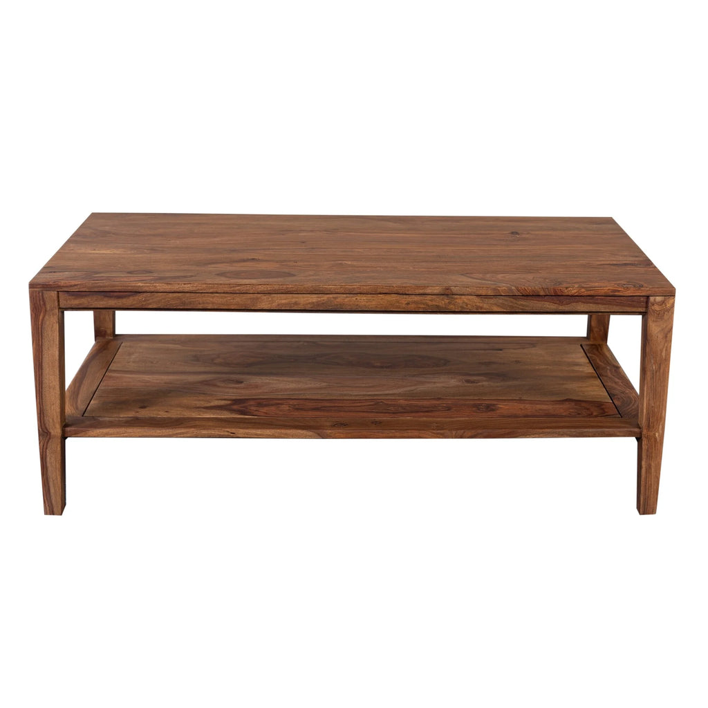 Solid Sheesham Wood Coffee Table T1772