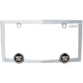 Cadillac License Plate Frame Chrome Z3653