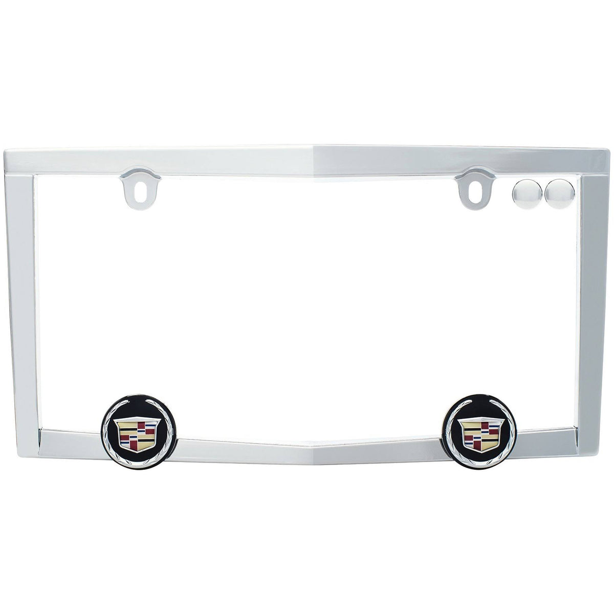 Cadillac License Plate Frame Chrome Z3653