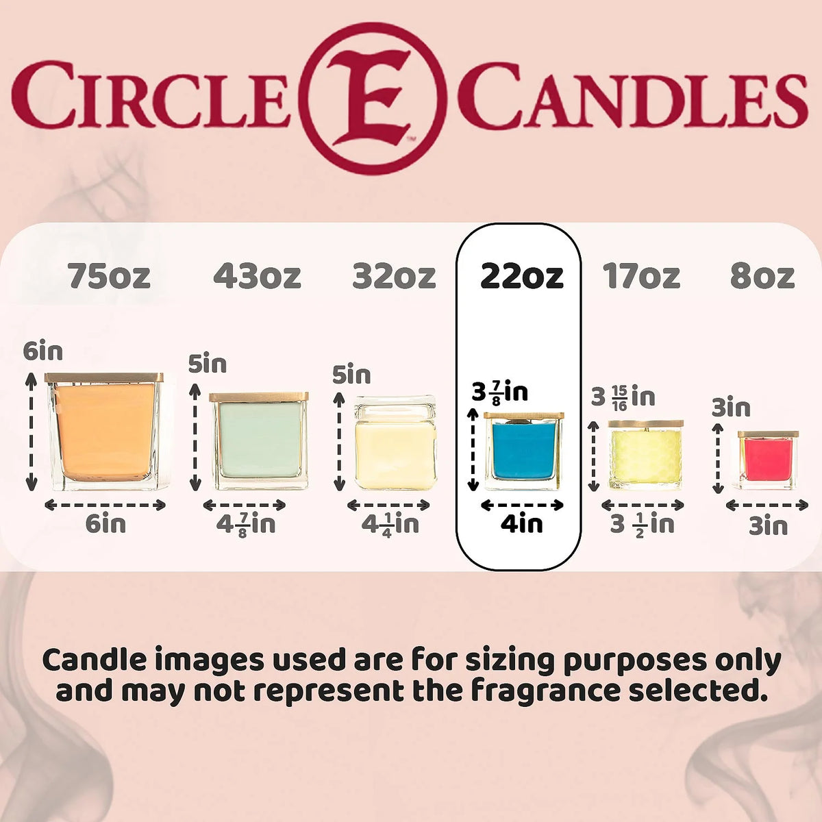 Medium Size 22oz 2 Wicks Jar Candle R8572