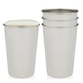 Stainless Steel Pint Glasses 16 Oz Set of 4 P214