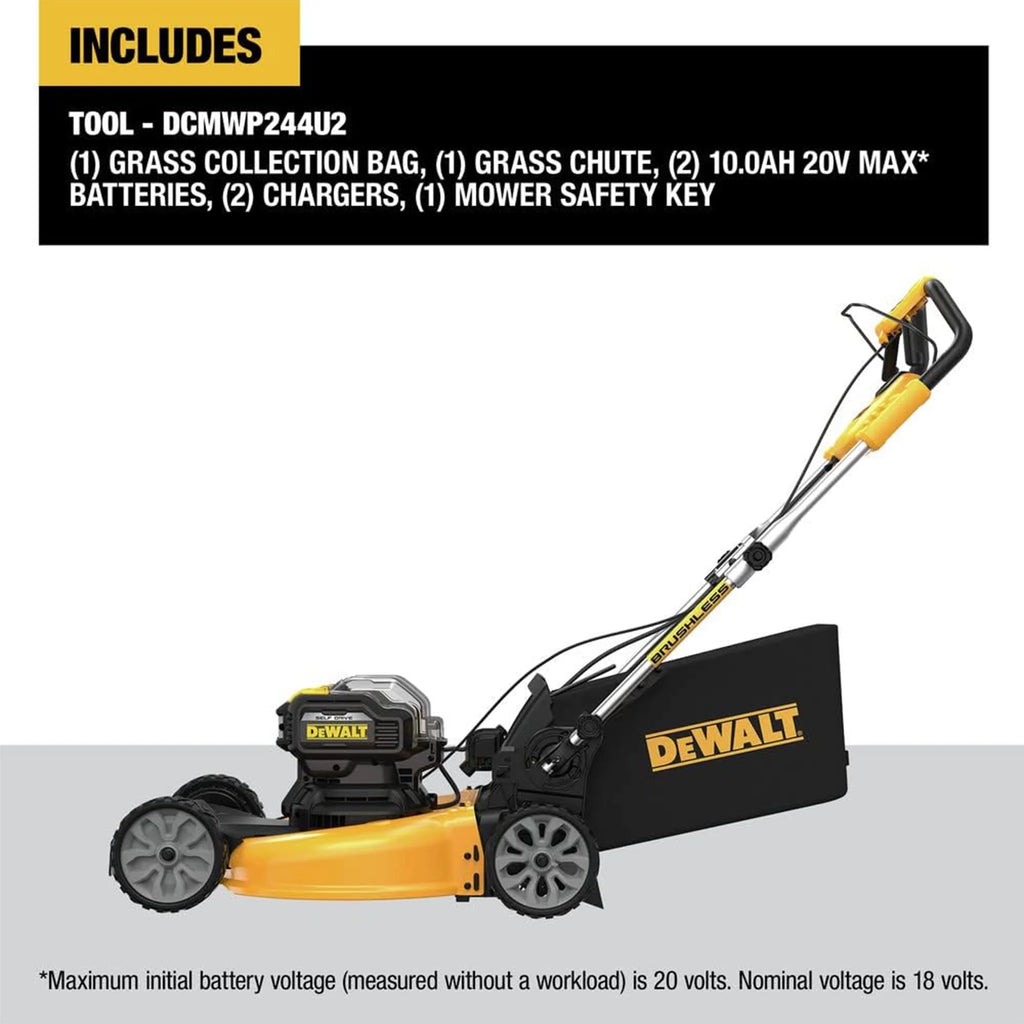 20V MAX Self Propelled 21.5 Inch Brushless Lawn Mower X381