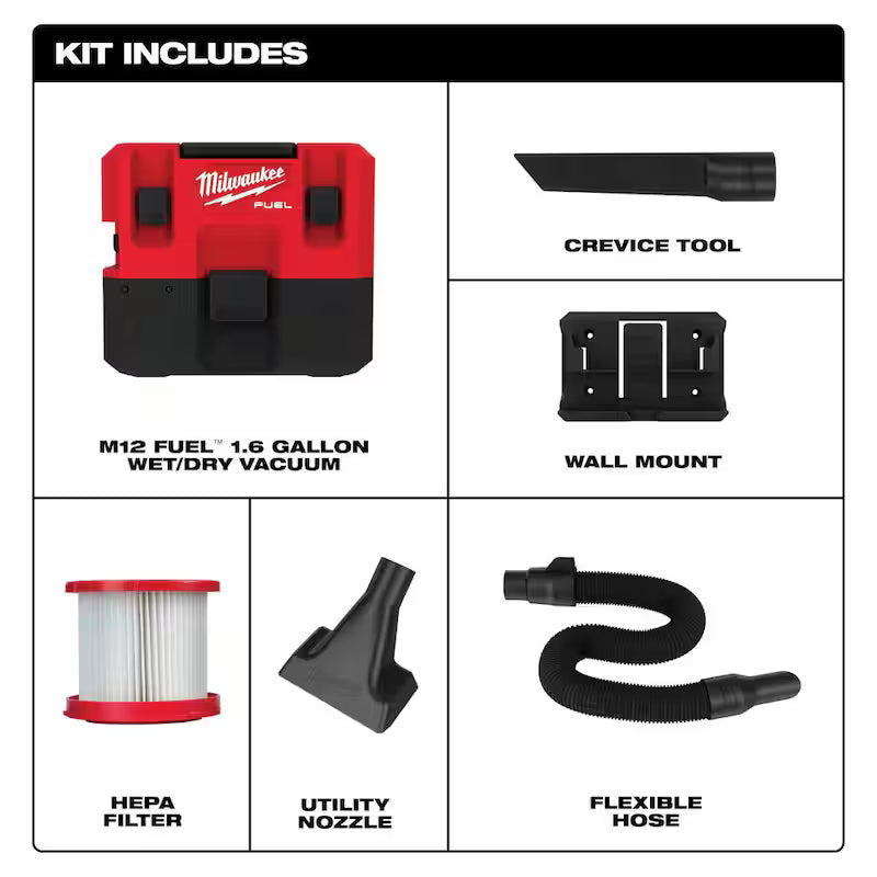 12-Volt Cordless Wet/Dry Vacuum with Oscillating Multi-Tool Kit Q9380