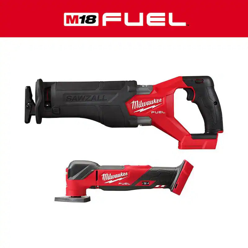18V Lithium-Ion Brushless Cordless Reciprocating Saw with Oscillating Multi-Tool I268635