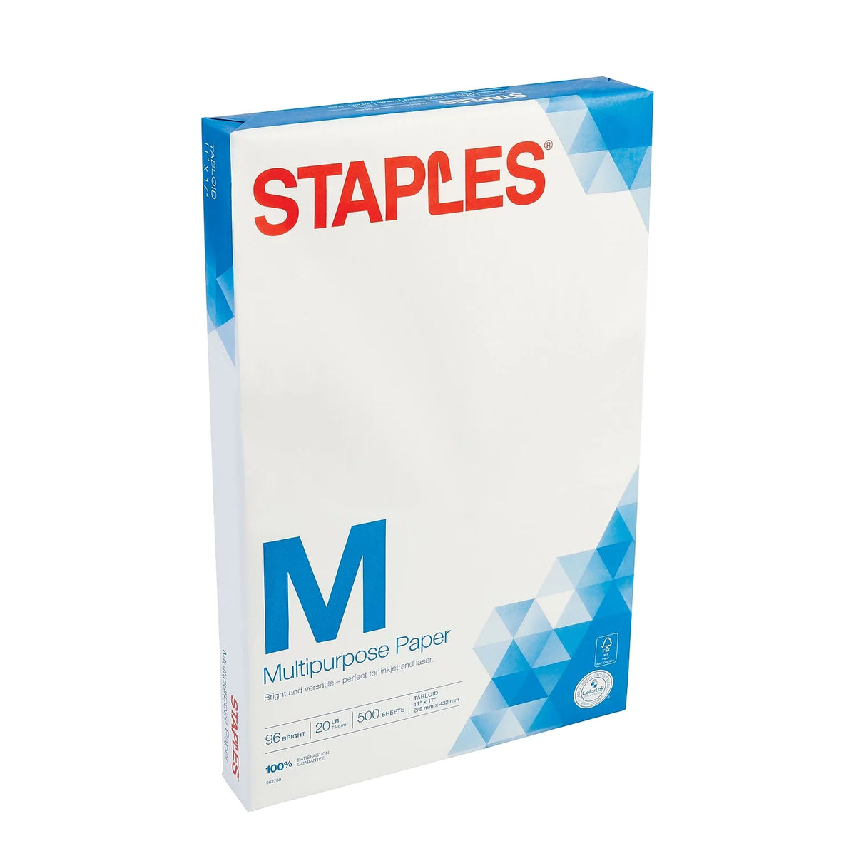 11" x 17" Multipurpose Paper 20 lbs 500/Ream U424