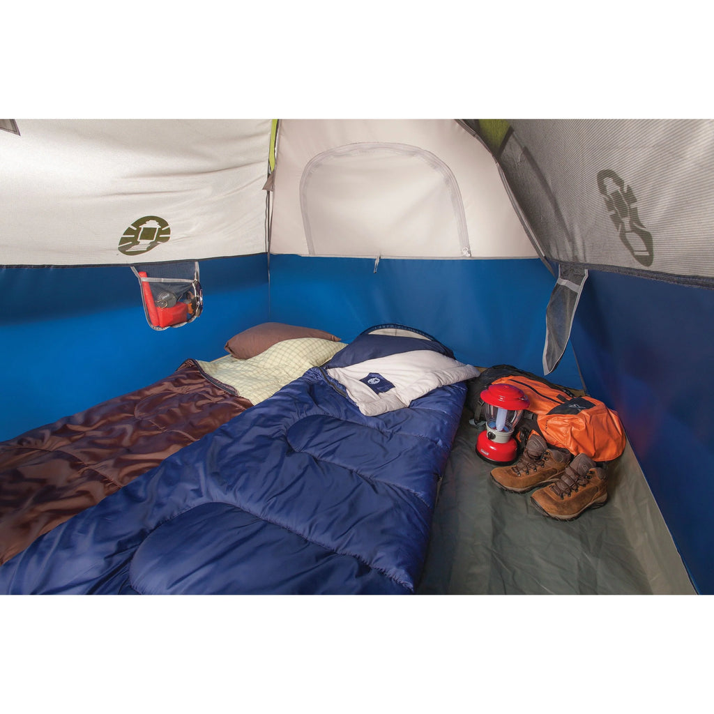 3-Person Blue Dome Camping Tent J4882
