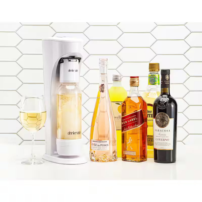 White Carbonating Water Machine Bottles 2-pack D41710