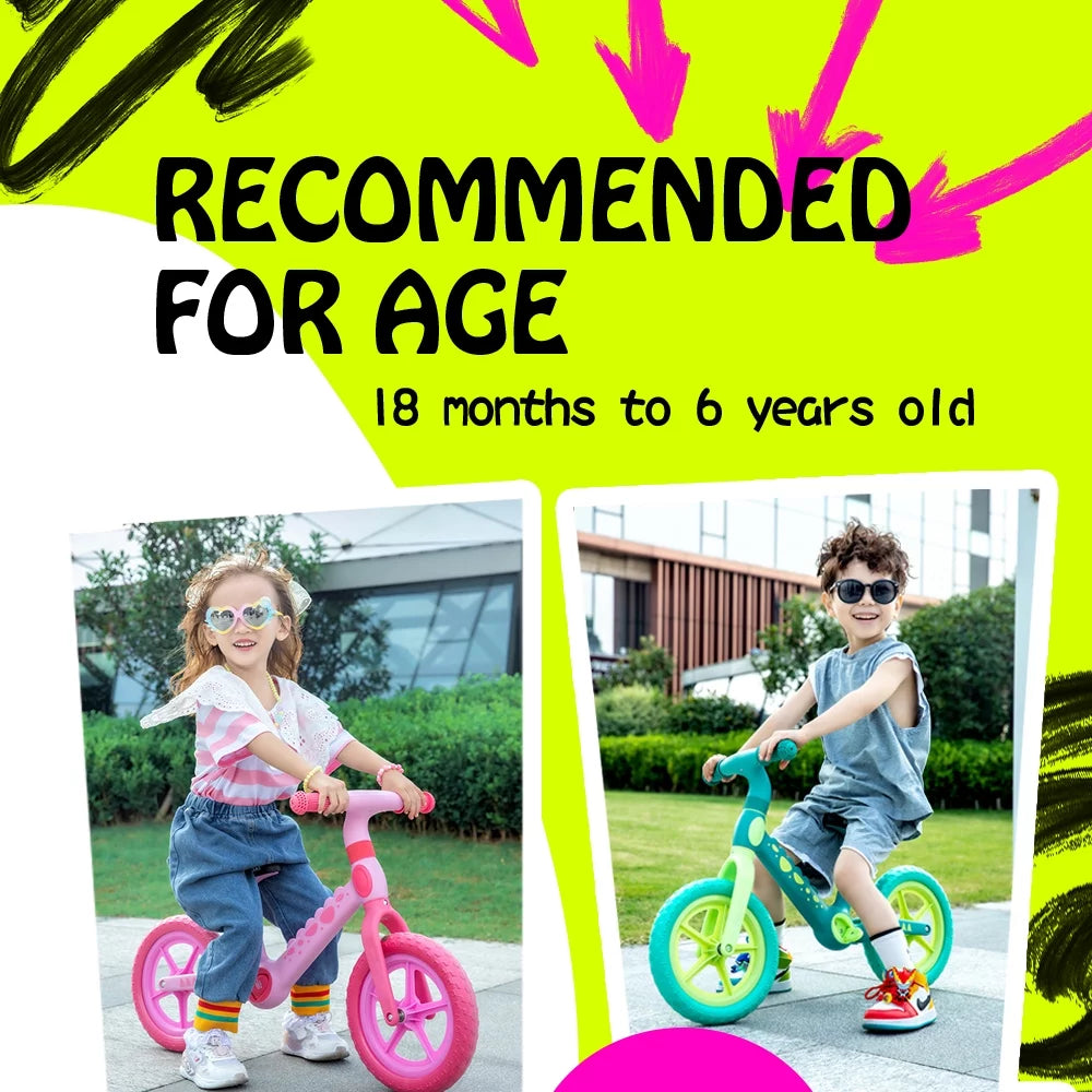 Blue No Pedal Kids Balance Bike C8207