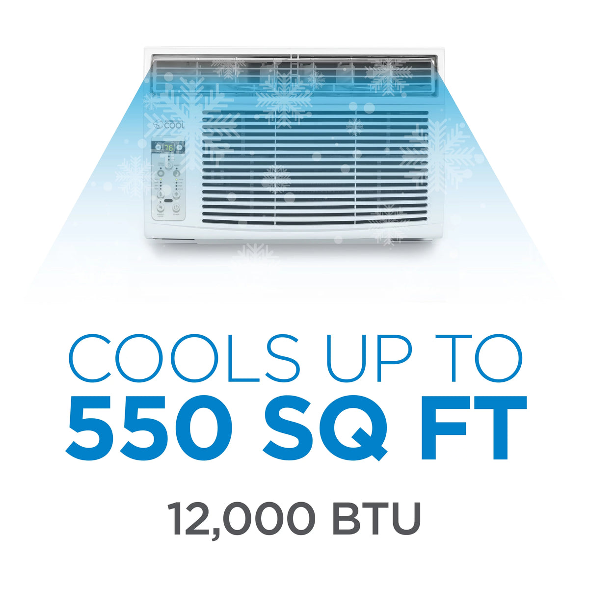 5000 BTU White Window Air Conditioner O282694
