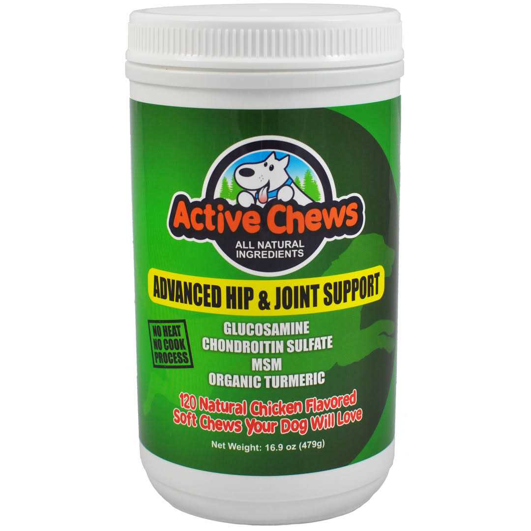 Glucosamine for Dogs Hip and Joint Supplement with Chondroitin, Turmeric, and Msm J816