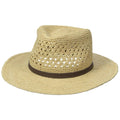 Crocheted Raffia Outback Hat E6574