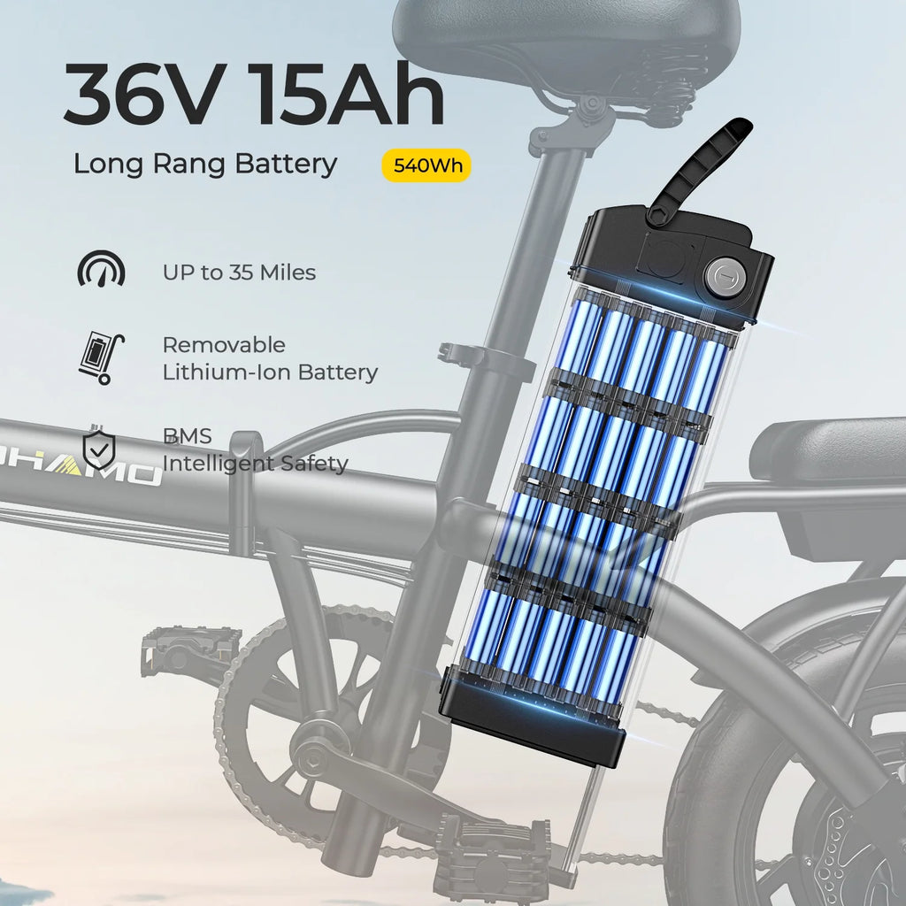 Folding Electric Bike 36V 10Ah 400W L4235