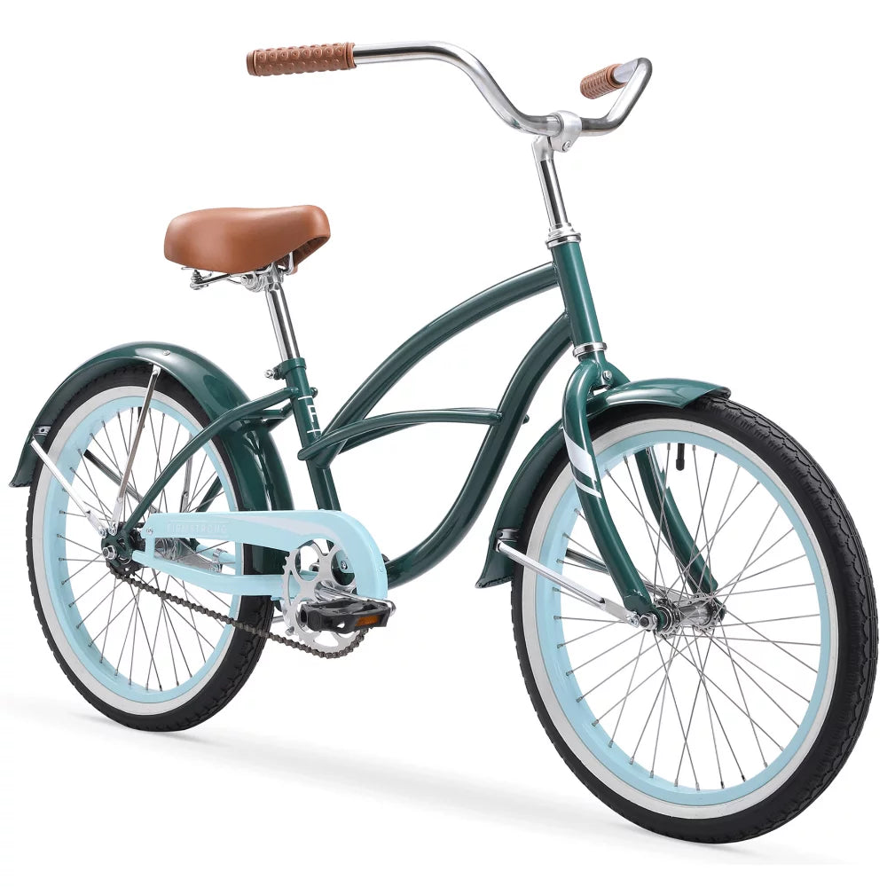20 Inch Single-Speed Dark Green Cruiser Bike C224833