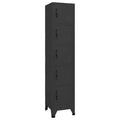 5 Lockable Doors Steel Locker Cabinet R81487