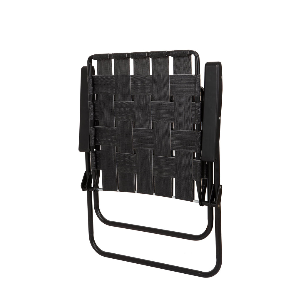 Multicolor 2 Pack High Back Steel Frame Web Strap Chair L7114