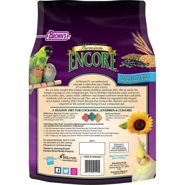 Cockatiel Food O88047