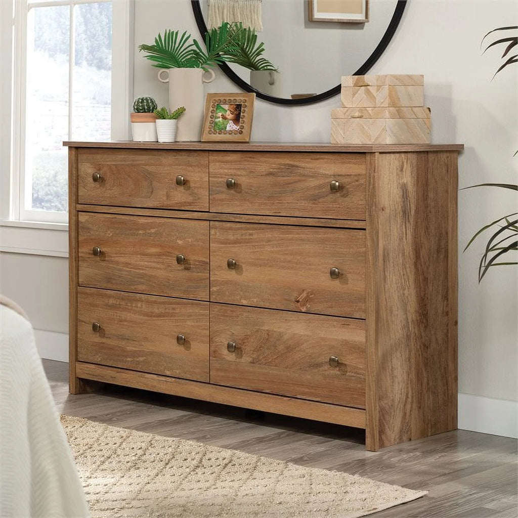 6 Drawer Wooden Dresser G8222