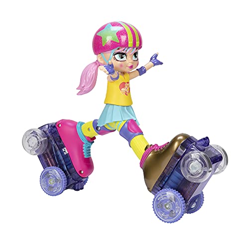 Light Up Remote Control Rollerskating Doll P769379