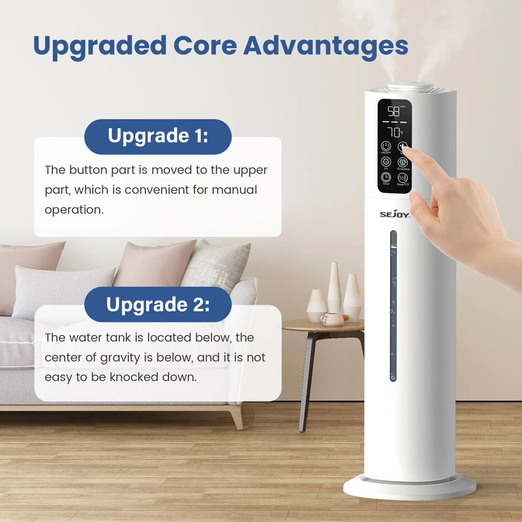 8L Top Fill Ultrasonic Floor Humidifier H787060