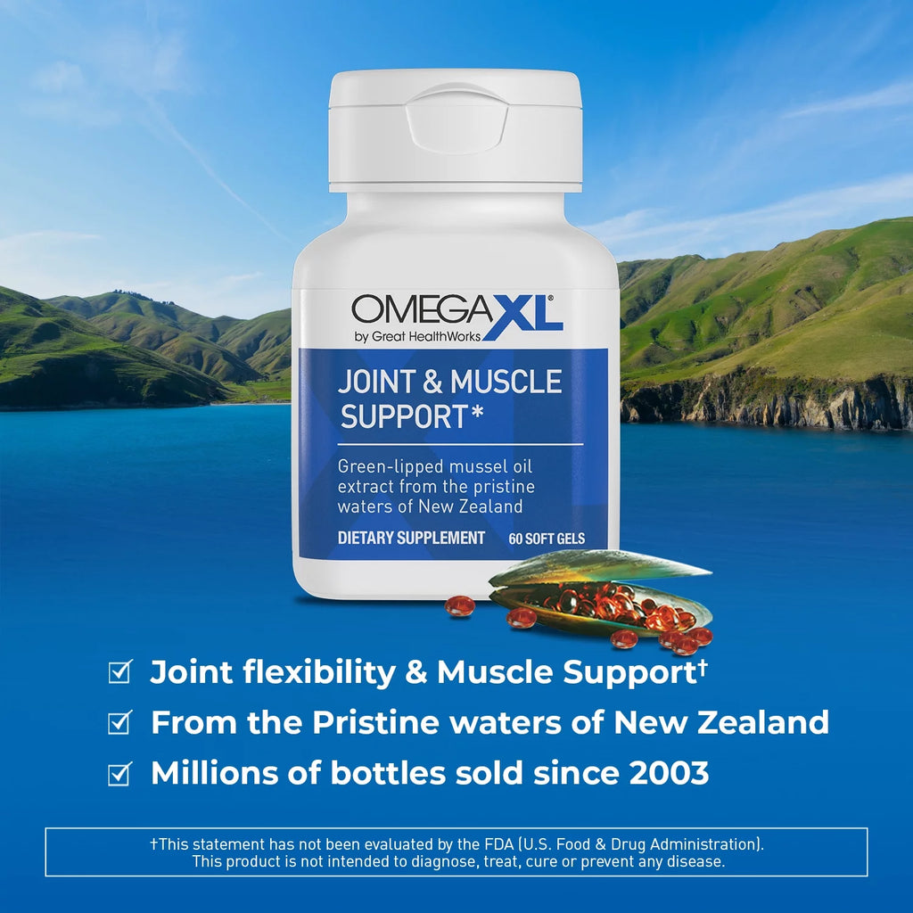 Green-Lipped Mussel Oil 60 Softgels F395