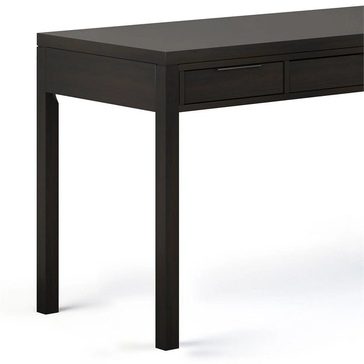 Solid Wood Contemporary 60 " Desk in Hickory Brown P66158