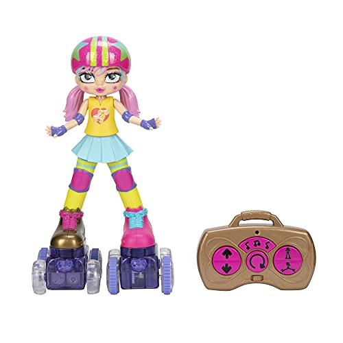 Light Up Remote Control Rollerskating Doll P769379